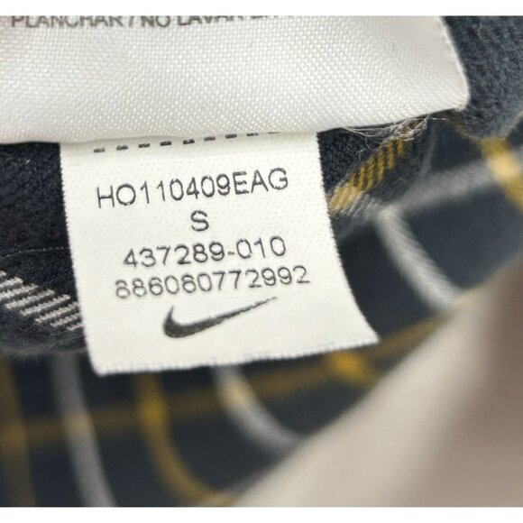 Nike SB NOYFB Plaid Flannel Shirt Mens Small Long Sleeve Button Up Skateboarding - Picture 6 of 7